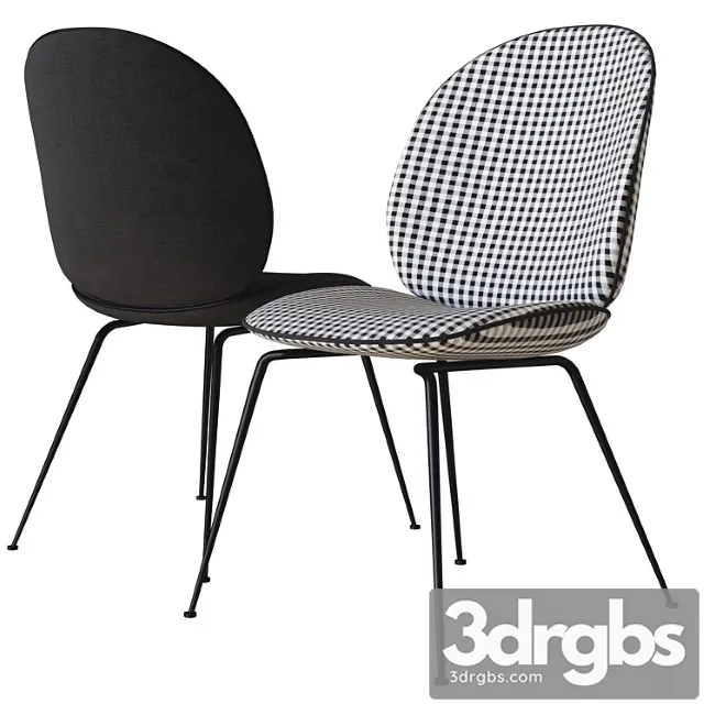 Gubi Beetle Dining Chair 3D Model Download Gubi Beetle Dining Chair 3D Model Download