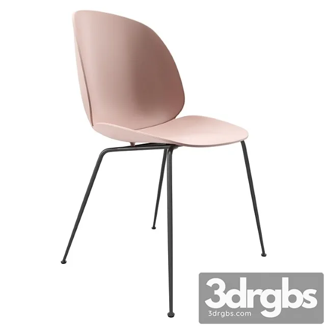 Gubi beetle dining chair (un upholstered conic base) 2 3D Model Download Gubi beetle dining chair (un upholstered conic base) 2 3D Model Download
