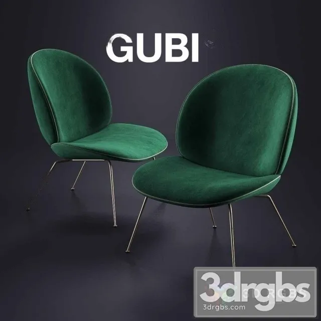 Gubi Beetle Lounge Chair 3D Model Download Gubi Beetle Lounge Chair 3D Model Download
