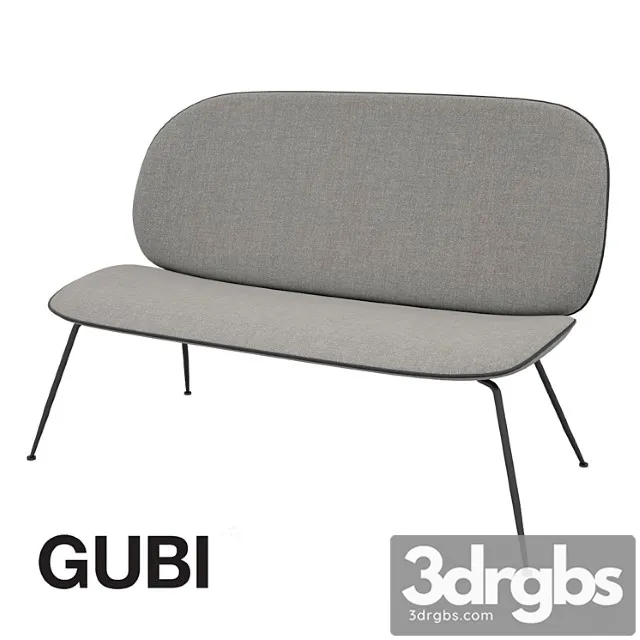 Gubi beetle sofa 2 3D Model Download Gubi beetle sofa 2 3D Model Download