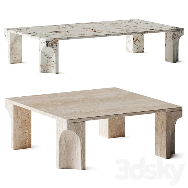 Gubi Doric Coffee Table 3DModel