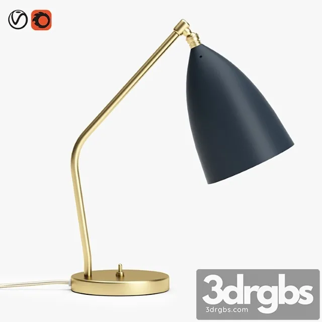 Gubi Grashoppa Table Lamp 3D Model Download