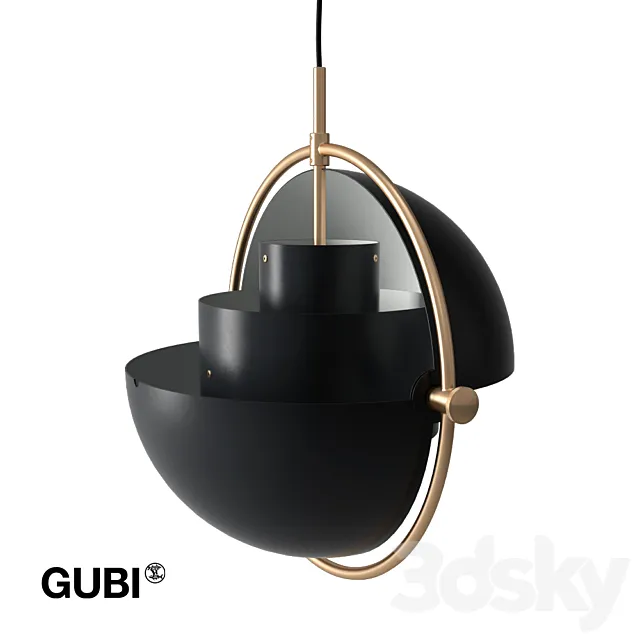 Gubi Multi-Lite 3D Model