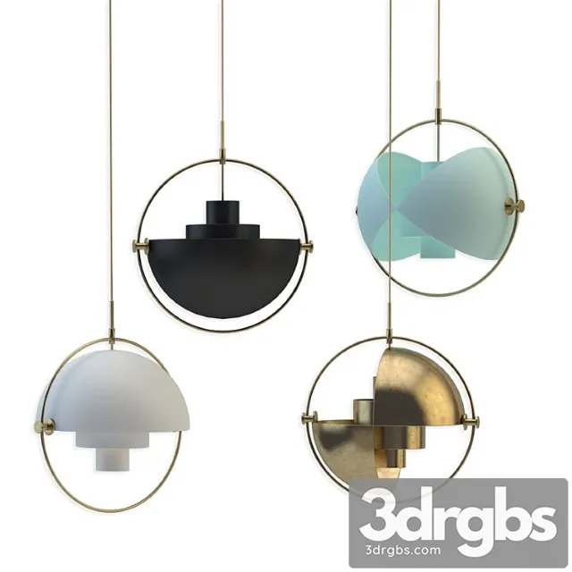 Gubi multi-lite pendant 3D Model Download