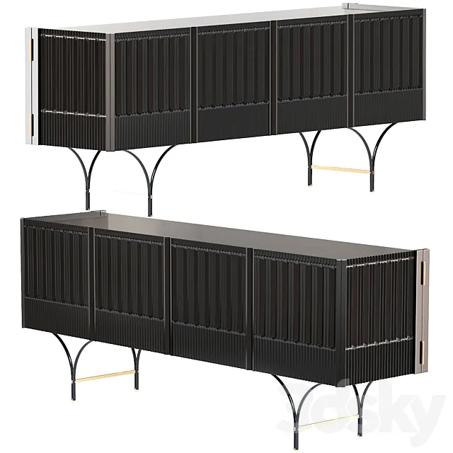 Guell Baxter Mobile Bar 3DModel Guell Baxter Mobile Bar 3DModel