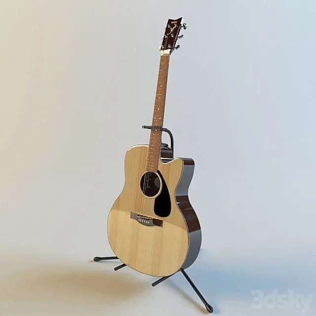 Guitar Ymaha 340 – C 3D Model