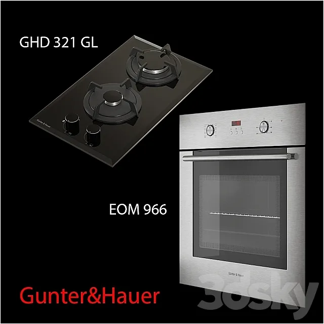 Gunter & Hauer EOM + GHD 966 321 GL 3DModel