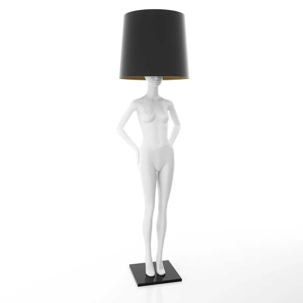 Gustavson – Mannequin-Floor lamp Mia 3D Model