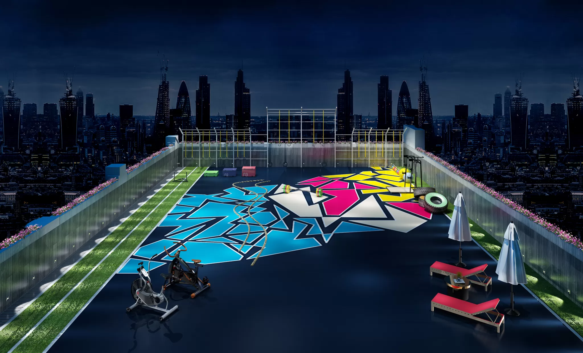 GYM AND YOGA – 1784