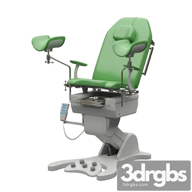 Gynecological chair clear 3D Model Download
