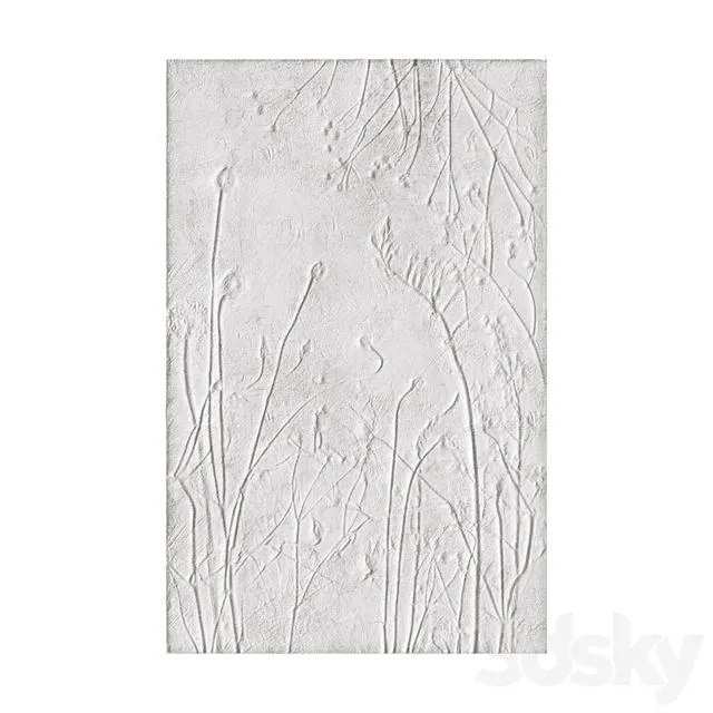 Gypsum panel 3D Model Gypsum panel 3D Model