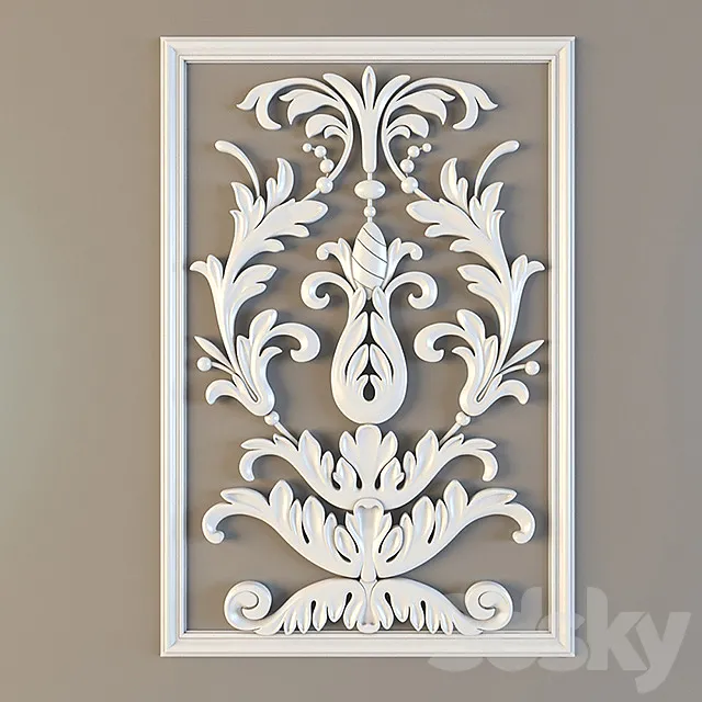 gypsum panels 3D Model
