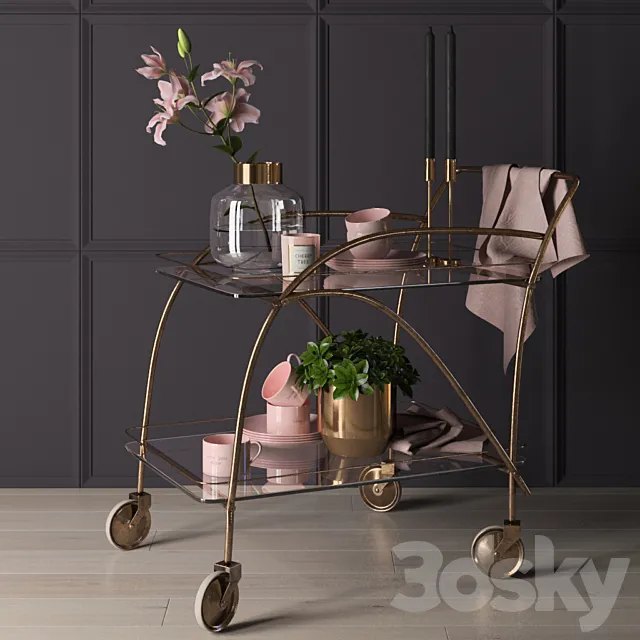 H & M Home decor 3DModel
