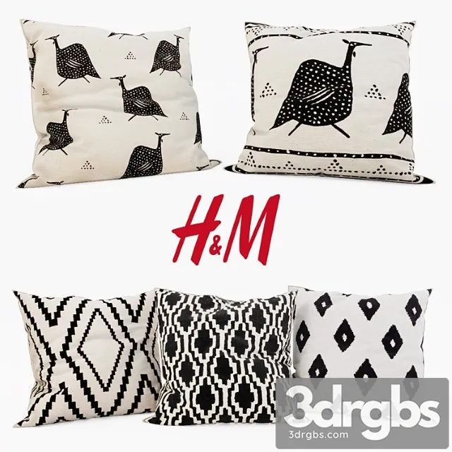H & m home – decorative set 4 3D Model Download H & m home – decorative set 4 3D Model Download