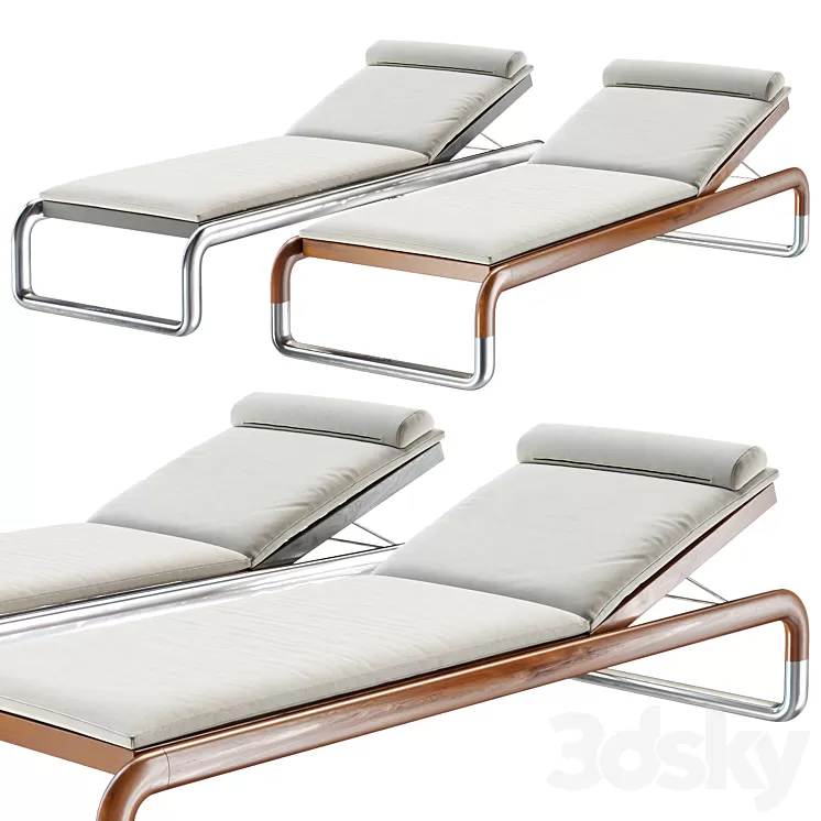 H2K Luxury loungers by Hake Konzept 3D Model H2K Luxury loungers by Hake Konzept 3D Model