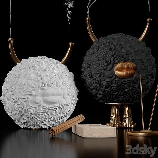 Haas Monster Incense Burner Lobjet 3D Model