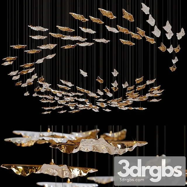 Haberdashery Luxury Leaf Fall 3D Model Download