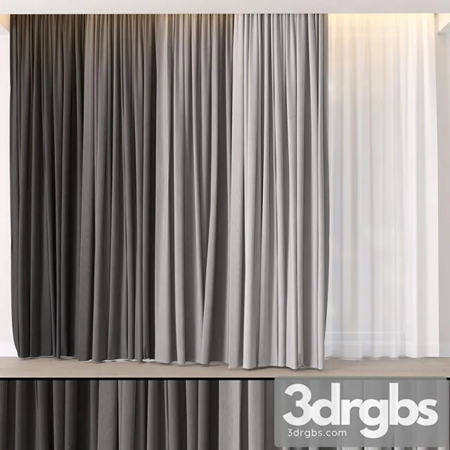 Hadi Curtains 12 3D Model Download