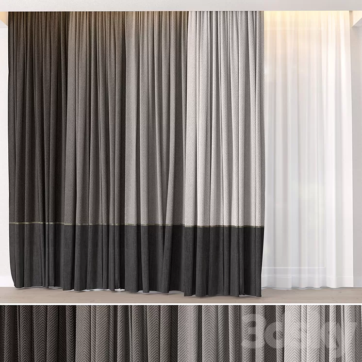 Hadi Curtains 15 3D Model Hadi Curtains 15 3D Model