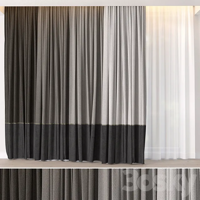 Hadi Curtains 15 3DModel Hadi Curtains 15 3DModel