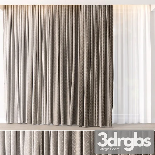 Hadi Curtains 18 3D Model Download