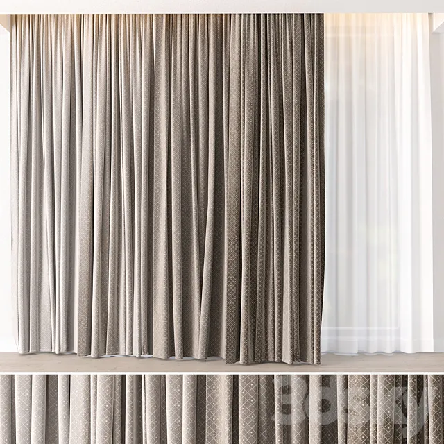 Hadi Curtains 18 3D Model Hadi Curtains 18 3D Model