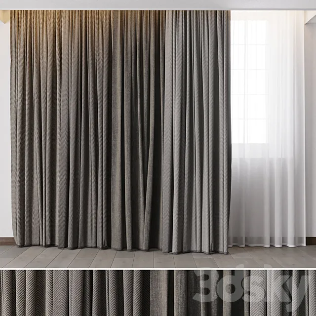 Hadi Curtains 38 3D Model Hadi Curtains 38 3D Model