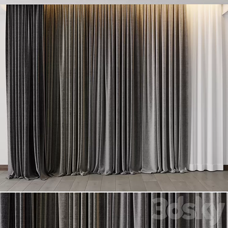 Hadi Curtains 41 3D Model Hadi Curtains 41 3D Model