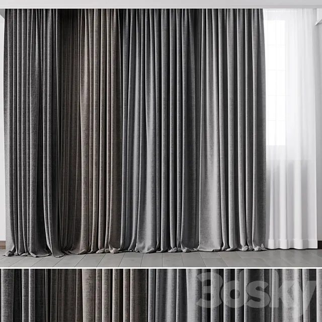 Hadi Curtains 50 3DModel