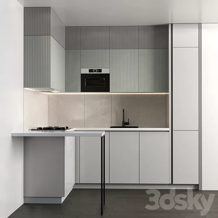 Hadi kitchen no.04 3D Model Hadi kitchen no.04 3D Model
