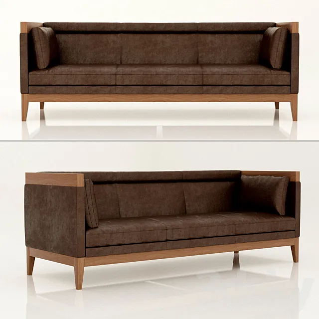 Hadley Hall sofa 3D Model Hadley Hall sofa 3D Model