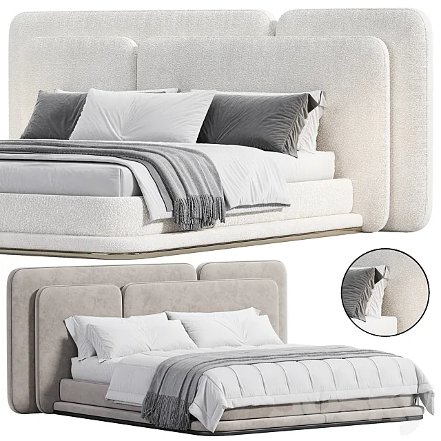 Hadrian Bed 3D Model Hadrian Bed 3D Model