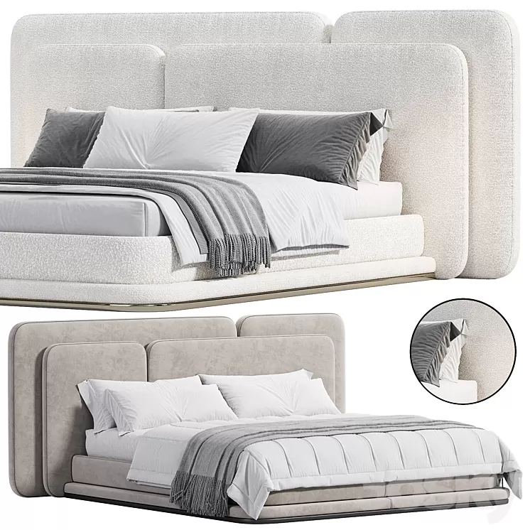 Hadrian Bed 3D Model Hadrian Bed 3D Model