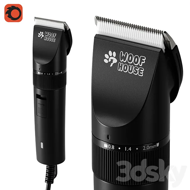 Hair clipper 3D Model Hair clipper 3D Model