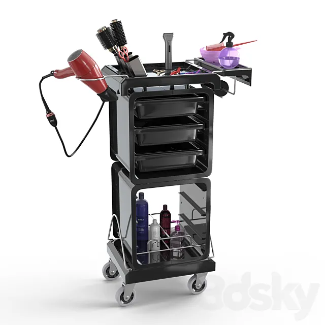 Hairdresser’s set 3DModel