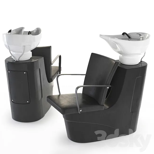 Hairdresser’s sink 3D Model