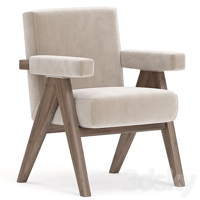 Haith Dining Chair 3D Model