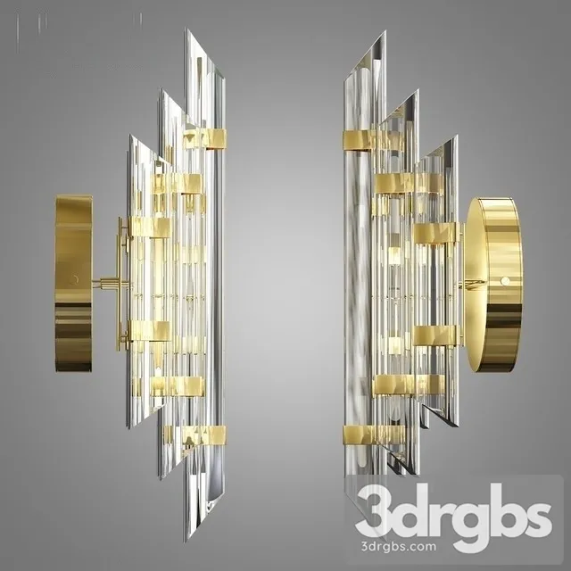 Halcyon Round Sconce 3D Model Download Halcyon Round Sconce 3D Model Download