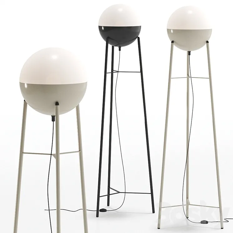 Half 6746 4760 by Milan Iluminacion 3D Model Free Download