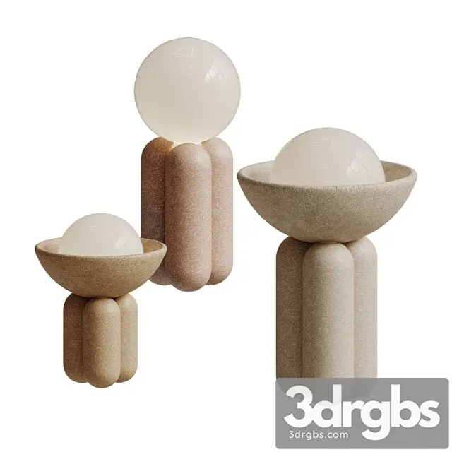 Half Sphere Lamp By Lisa Allegra 3D Model Download