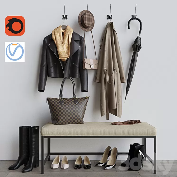 Hall 1 3D Model Hall 1 3D Model