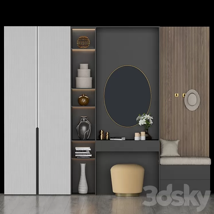 Hall Furniture 47 3D Model Hall Furniture 47 3D Model