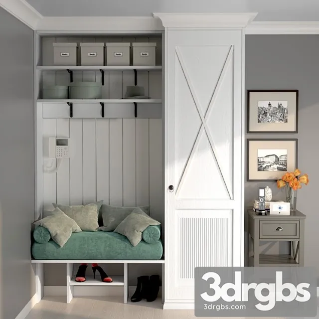 Hall lobby lobby 2 3D Model Download