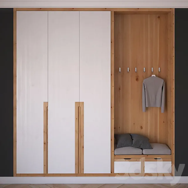 hall Wardrobe 3DModel