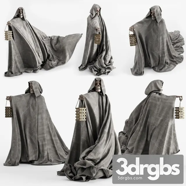 Halloween Statue 3D Model Download Halloween Statue 3D Model Download