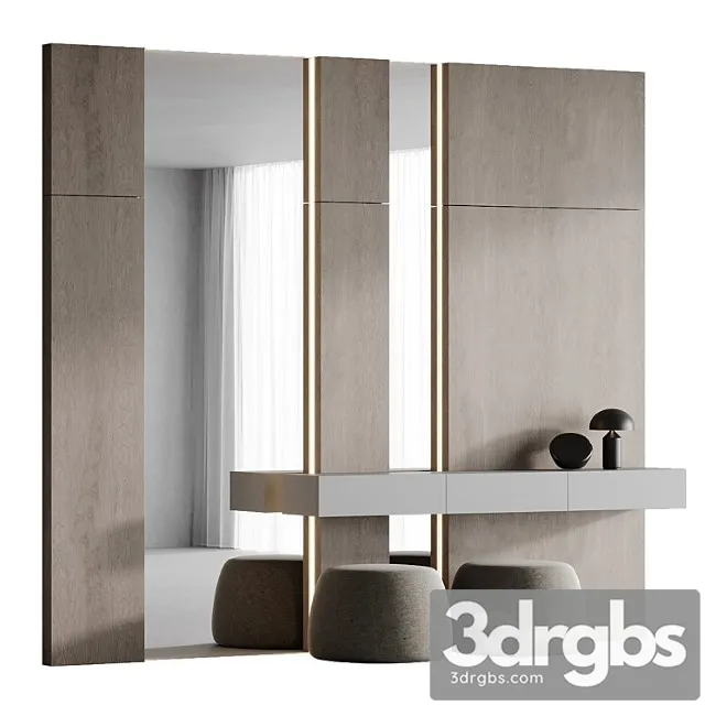 Hallway 001 3D Model Download