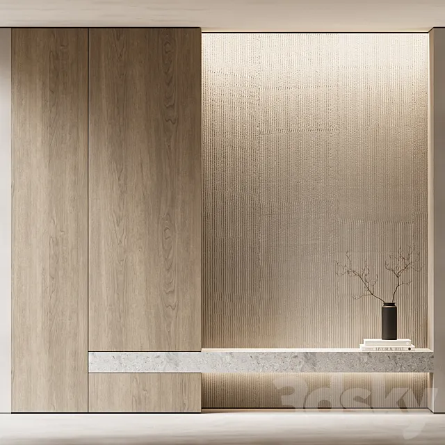 Hallway 01 3D Model Hallway 01 3D Model