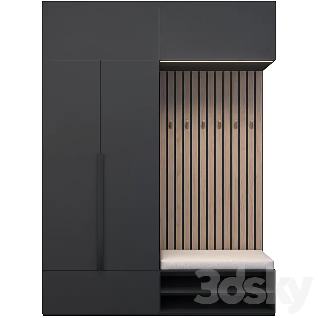 Hallway 01 3DModel Hallway 01 3DModel