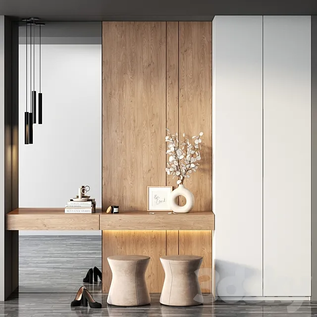 Hallway 07 3DModel Hallway 07 3DModel