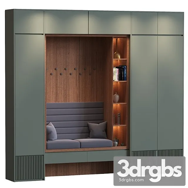 Hallway 14 1 3D Model Download